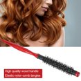 thumbnail image 4 of Peine De Rodillo Con Mango De Madera, Cepillo Para Peinar El Cabello, Peine De Peluquería, Herramienta De Peinado Para Peluquería, Uso Diario ANGGREK Beleza, Cuidado e Higiene, 4 of 7