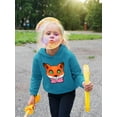 thumbnail image 2 of Fox With Green Eyes Hoodie Toddler -Image by Shutterstock,  5 Toddler, 2 of 4