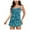 Green, variant on yueewhu Women Bandeau One Piece Skirt Swimsuit Tummy Control Swimdress Swimwear (Black, XL)
