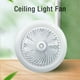 thumbnail image 3 of Ventilador de Luz de Techo, Brillo Ajustable LED LED Light Perfil Para Dormitorio, 3 of 7