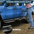 thumbnail image 3 of POFENZE For 2020-2025 Jeep Gladiator JT Running Boards Side Steps Black Nerf Bars Unlimited 4 Door, 3 of 8