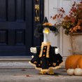 thumbnail image 4 of Lzobxe Fall Garden Goose Clothes Dress for 23" Plastic Cement Goose Statue, Goose Costume and Hat for Garden Patio Yard Lawn Halloween Decor, 4 of 9