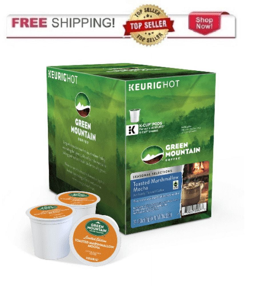 Toasted Marshmallow Mocha Coffee 72 count  K Cups