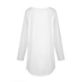 thumbnail image 5 of Njoeus Shirt for Women, Tops for Women Trendy Womens Long Sleeve Tops Round Neck Shirts Women Basic Tee Shirt Loose Tunic Tops Dressy Blouses S-3XL, 5 of 5