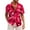 Red, variant on IWRICH Men's Hawaiian Shirt Valentines Day Heart Short Sleeve Beach Button down Causal Top Print Tropical Hawaii Shirts Watermelon Red XL