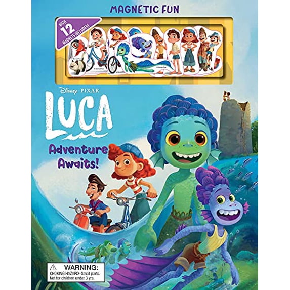 Pre-Owned Disney Pixar: Luca: Adventure Awaits! (Magnetic Hardcover) Hardcover