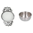 thumbnail image 4 of Tea Filter, Stainless Steel Tea Strainer Loose Leaf Tea Infuser Filter Double Ear Kitchen Gadget, 4 of 8
