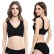 thumbnail image 4 of Sujetador deportivo push up con hebilla cruzada frontal y lateral, talla grande, sin aro de acero, con encaje ajustable, para correr, dormir, ropa interior hermosa para mujer, 4 of 6