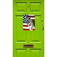 thumbnail image 2 of American Akita Patriotic Wall or Door Hanging Prints, 2 of 2