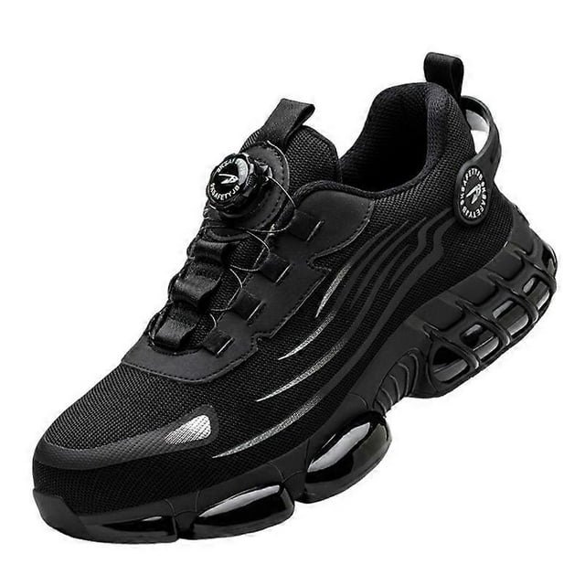 Steel Toe Shoes for Men Convenient Rotating Buckle: for Industrial setting