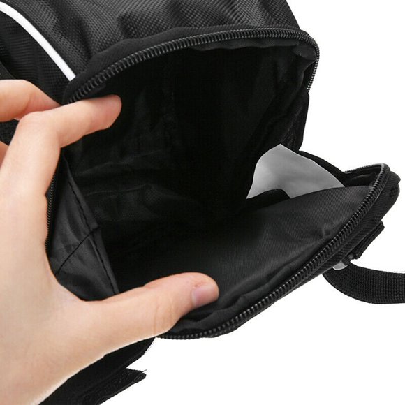 Bolsa para manillar delantero de bicicleta, alforja, bolsa para exteriores