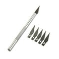 thumbnail image 3 of HLONK cutter Blade Cutter Non-slip Handle Arts Craft Cutting Tool Wood Paper 6 Blades, 3 of 7