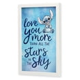thumbnail image 2 of Decoración de pared Disney Lilo y Stitch Love You More Kids, 2 of 5