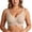 Khaki, variant on Gtoiithly Women's High Elastic Wide Strap Sports Bra, Soft Support Breathable Padded Low Back Bra, Bust Lift for Sagging Breasts, Workout Running Support Bra Beige XXXXL