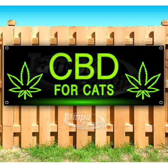 CBD For Pets 13 oz Vinyl Banner With Metal Grommets