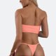 thumbnail image 5 of Trajes de baño tankini para mujer Trajes de baño de dos piezas con tirantes ajustables y espalda descubierta de color liso para mujer Trajes de baño para mujer Trajes de baño tankini para mujer, 5 of 5