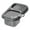 Black Gray, variant on Sink Strainer Basket Suction Cup Corner Rack Food Waste Organizer High Density Filter Holes for Family Kitchen