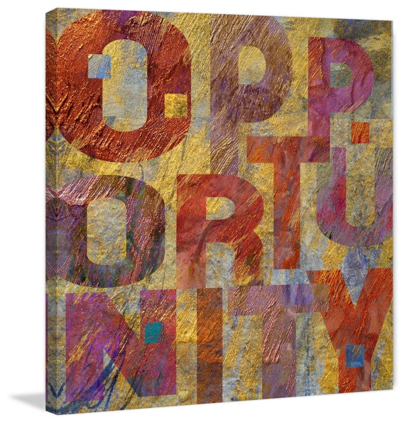 "Opportunity I" Painting Print on Wrapped Canvas