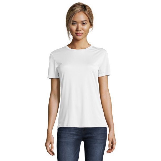 Hanes Sport Women's FreshIQ Cool DRI Performance T-Shirt - Walmart.com