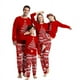 thumbnail image 3 of Pijamas familiares a juego para Navidad 2024, conjunto familiar para adultos y niños, top y pantalones, 2 piezas, ropa de dormir navideña, mono para bebé, ropa para perros, 3 of 3