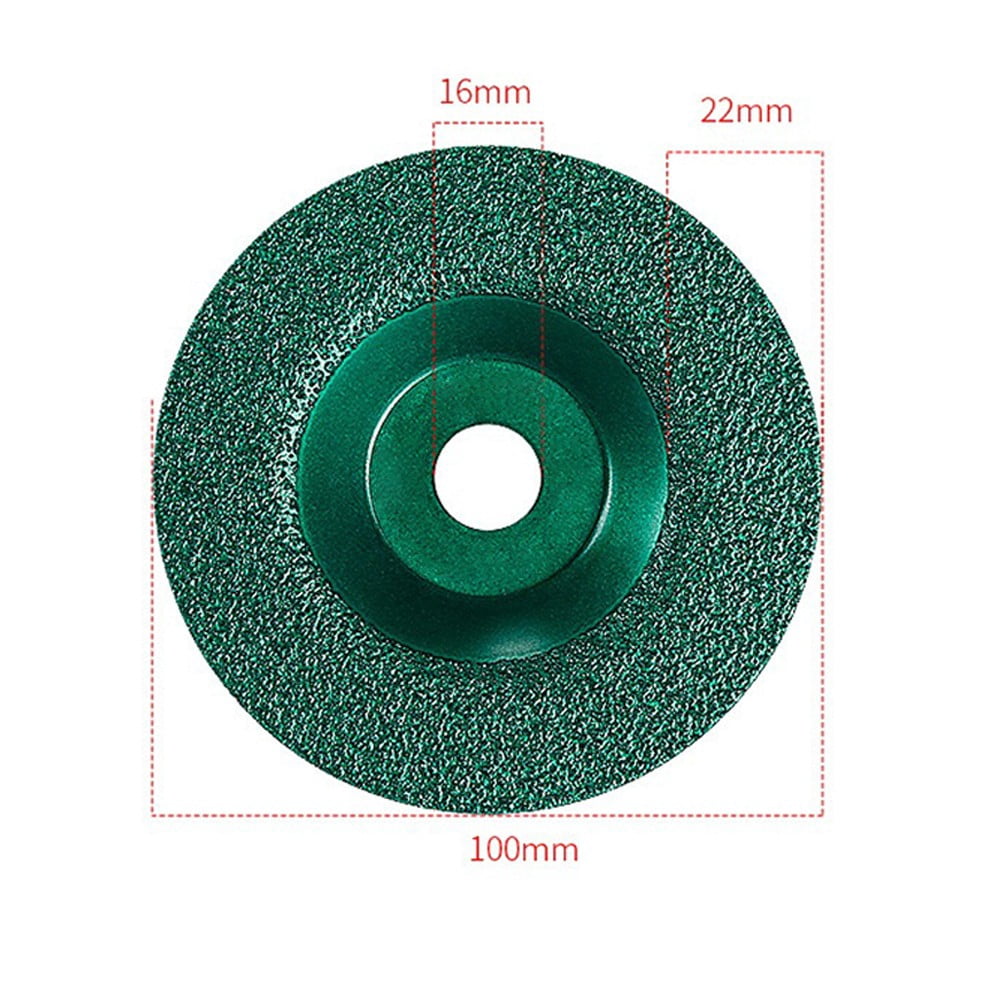 BUYISI 2PCS 100mm Diamond Grinding Disc Cutting Wheel Polishing Rotary Abrasive Tools