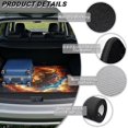 thumbnail image 6 of Xixirimido Bull Cosmic Galaxy Print SUV Cargo Liner Car Trunk Mat Universal Trim-to-Fit All Weather Cargo Mats for Most Car Model Trunk Liner Floor Mat Cargo Cover, 6 of 7