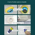 thumbnail image 3 of Tizuqe Upgrades Toilet Shifts Flange Seal Rings Easy Install Toilet Base Sealing Gasket, 3 of 14