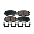 thumbnail image 7 of Detroit Axle - Front Brake Kit for Hyundai Sonata Tiburon Tucson Kia Optima Magentis Sportage Soul Disc Brake Rotors Ceramic Brakes Pads Replacement: 11.02" Front Rotors, 7 of 7