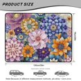thumbnail image 7 of Yspwyqan SUV Trunk Mat, Vibrant Boho Floral Season-Resistant Cargo Liner, Non-Slip Easy to Clean Auto Interior, Universal Fit for Most Sedans SUVs Wagons for Daily Use, 7 of 7