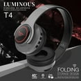 thumbnail image 5 of Bluetooth 5.0 Over-Ear Headphones, 8Hrs Talk Time, 400mAh Battery, Foldable & Adjustable, Stereo Sound, for Mobile Computer, 5 of 9