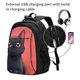 thumbnail image 2 of Balery Cute Black Kitten Cartoon Mochila con carga USB para hombre y mujer - Mochila impermeable y antirrobo para laptop con puerto USB para viajes, trabajo, 2 of 7