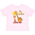 thumbnail image 3 of Inktastic My Grandma Loves Me Giraffe Boys or Girls Baby T-Shirt, 3 of 5