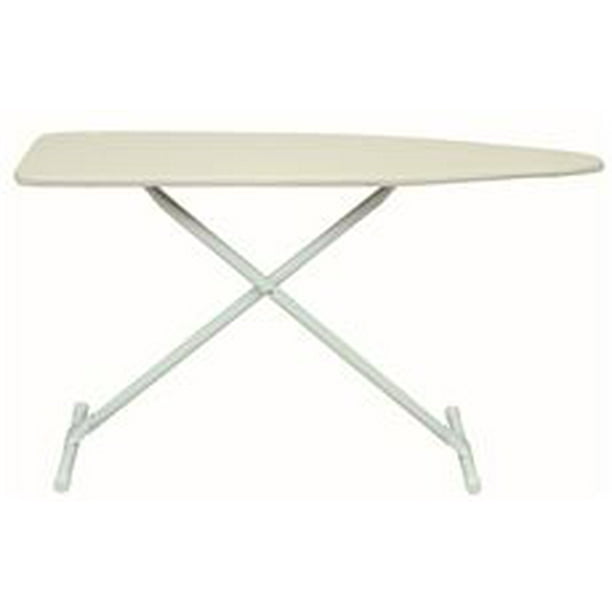 Homz HeavyDuty Hotel Board Ironing Board With Pad And Cover Khaki