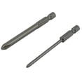 thumbnail image 3 of 6Pcs/Set Shank Screwdriver Bits Set 50/75/100mm Long 1/4\'\' Steel Magnetic-Hex Cross Head Screw Driver Screwdriver Bit Hand Tools, 3 of 9