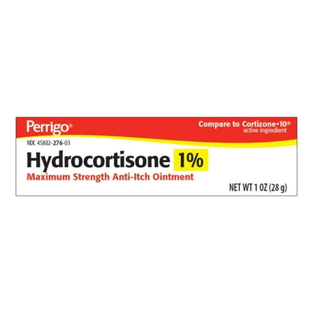 Perrigo Anti-Itch 1% Hydrocortisone Ointment, 1 Oz.