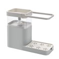 thumbnail image 1 of Dispensador de jabón de cocina 2 en 1 con soporte para esponja - Dispensador de líquido para lavavajillas, 1 of 5