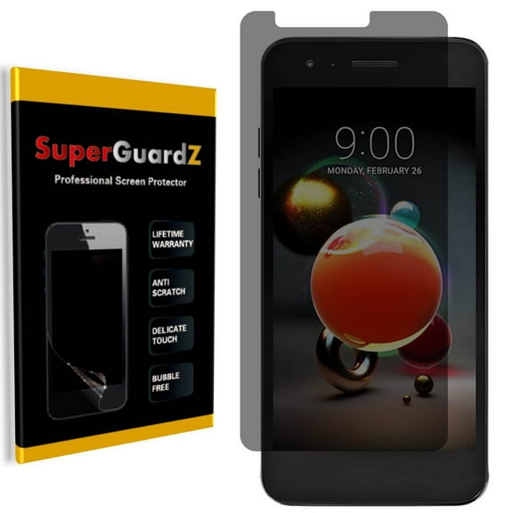 [2-PACK] For LG Tribute Empire / LG K8 (2018) SuperGuardZ Screen Protector [Privacy Anti-Spy], Anti-Scratch, Keep Your Screen Secret, Anti-Fingerprint