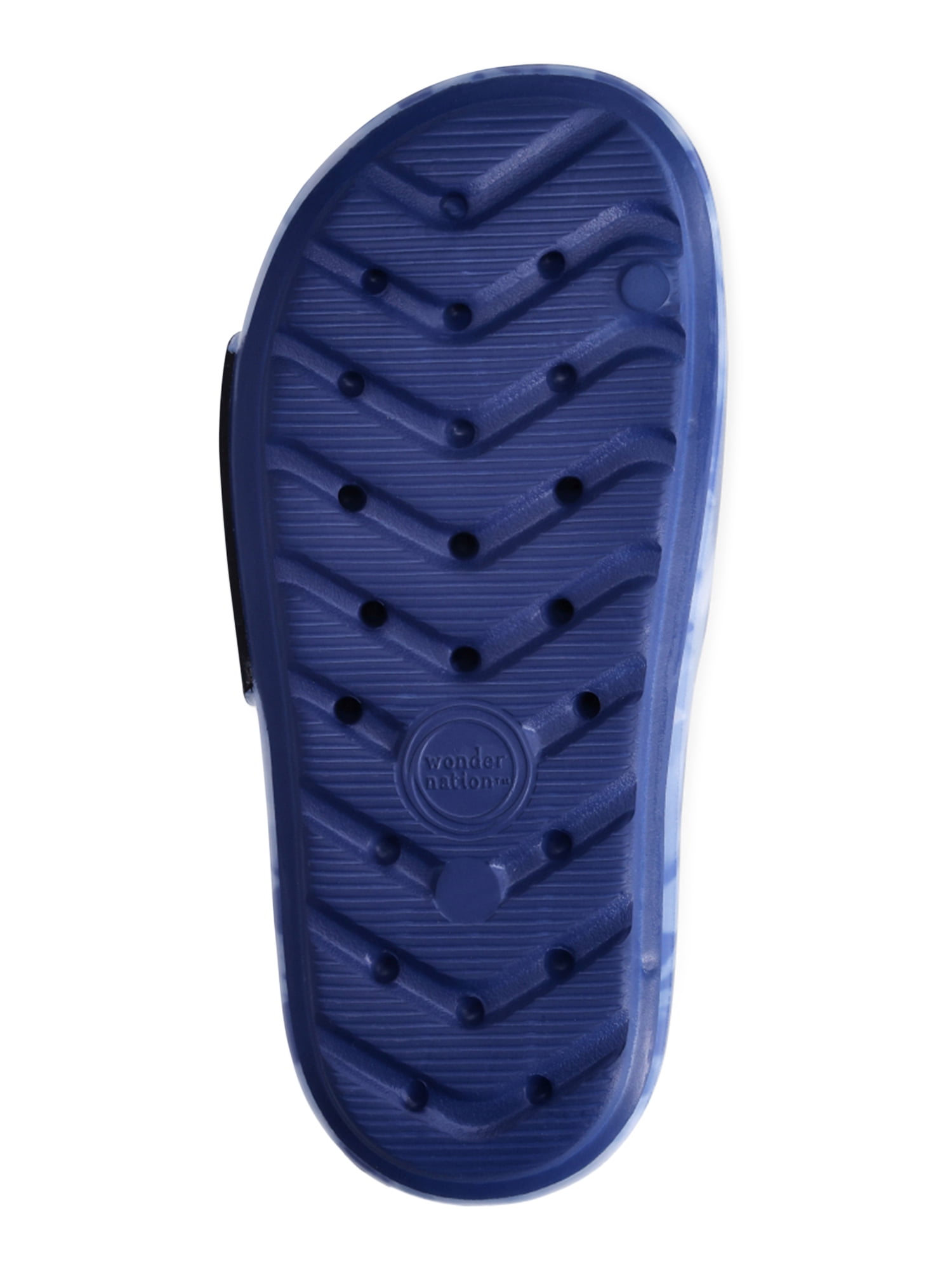 Wonder Nation Little & Big Boys Smile Pillow Slide Sandals