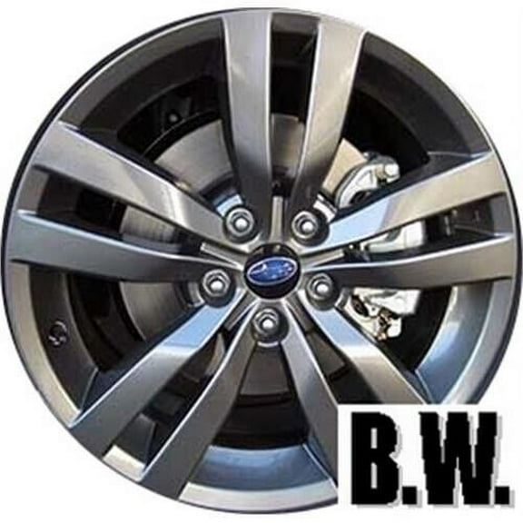 18in Wheel for SUBARU WRX 2016-2017 CHARCOAL Reconditioned Alloy Rim
