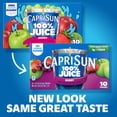 thumbnail image 3 of Capri Sun 100% Juice Blend from Concentrate Juice Boxes, 10 Pouches, for School Lunches and On-the-Go Hydration, Berry with Added Ingredients and Other Natural Flavor, All Natural Ingredients, 6 oz, 3 of 16