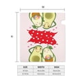 thumbnail image 5 of Lsque Avocado Lovers Wearing Umbrella Mailbox Cover Standard Size ,Magnetic Mailbox Covers Post Wraps Letter Box Cover -21x18 in, 5 of 9