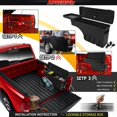 thumbnail image 2 of A-Premium Truck Bed Tool Box Storage Case Compatible with Ford F-150 2015-2019 Pickup Rear Right Passenger Side, 2 of 3
