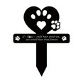 thumbnail image 2 of DPTALR Croix Commémoratives pour Chiens et Chats Plaques Commémoratives pour Perte d'Animaux Décorations de Jardin Extérieures, 2 of 6
