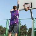 thumbnail image 5 of Xecao Astronaut print basketball shirt for both men and women, a unisex basketball jersey perfect for theme parties-X-Large, 5 of 6