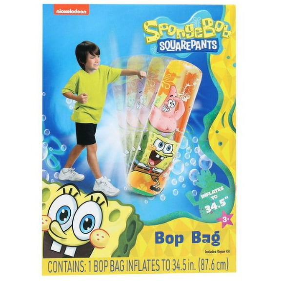 SpongeBob Square Pants Bop Bag 34.5" H