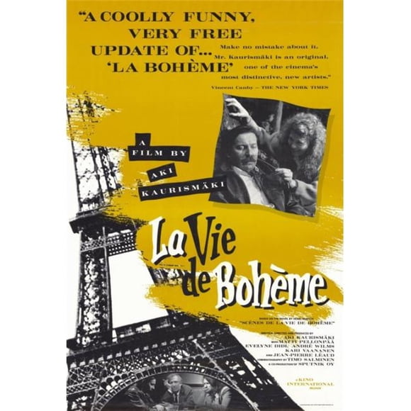 Pop Culture Graphics MOVGG6991 La Vie De Boheme Movie Poster Print, 27 x 40
