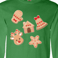 thumbnail image 4 of Inktastic Christmas Gingerbread Cookies Long Sleeve T-Shirt, 4 of 5