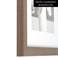thumbnail image 3 of ArtToFrames 14" x 14" Brown Rustic Picture Frame, 14x14 inch Brown Wood Poster Frame (WOM-4844), 3 of 8