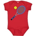 thumbnail image 3 of Inktastic Blue Tennis Racket and Ball Boys or Girls Baby Bodysuit, 3 of 5