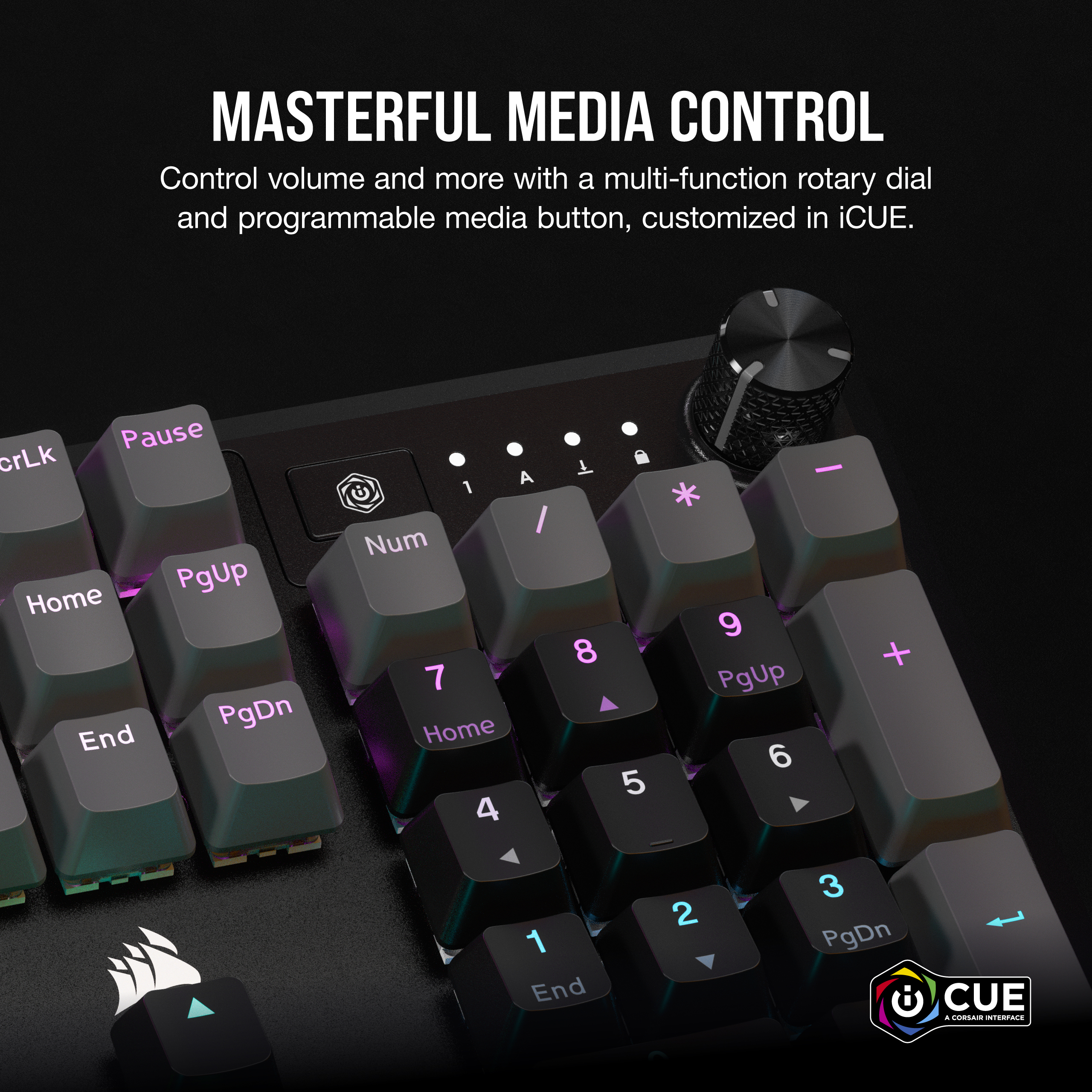 Corsair K70 Core RGB Mechanical Gaming Keyboard, Gray photo 4